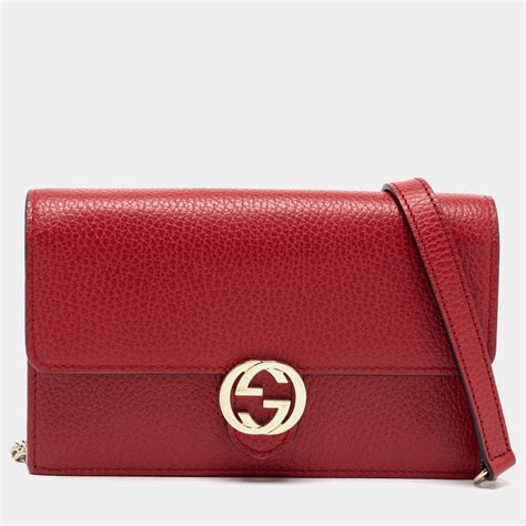 red gucci clutch|gucci red embossed clutch.